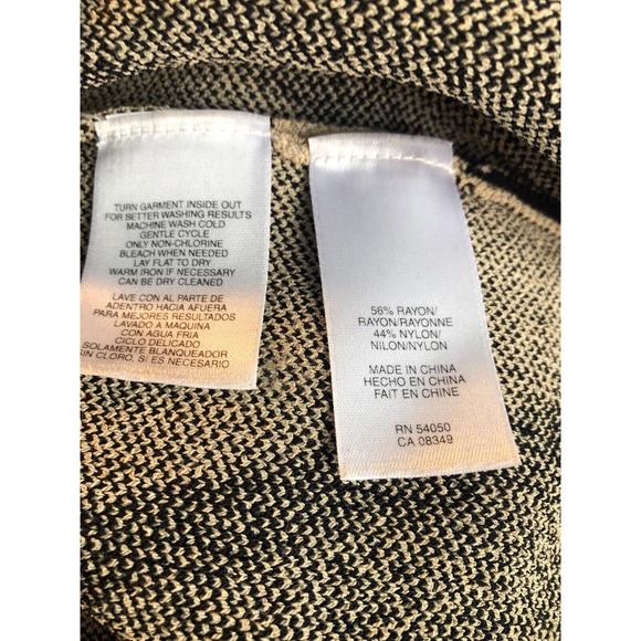 Jones New York Knit Zip Up Sweater Jacket and Sleeveless Tank Set 2 Piece Size S - Picture 14 of 16